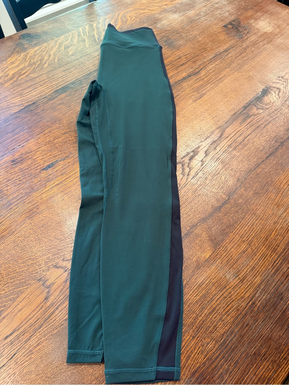 nuuds Motion High-Waist Forest Green Leggings - Picture 4 of 4